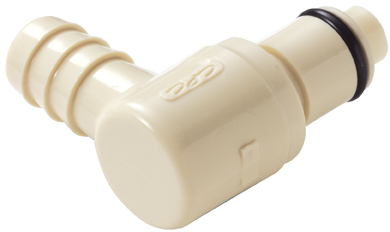 PLCD2300612 PLCD2300612 - CPC Winkelstecker 9,5 mm Schlauchanschluss, mit Absperrventil, EPDM-Dichtung