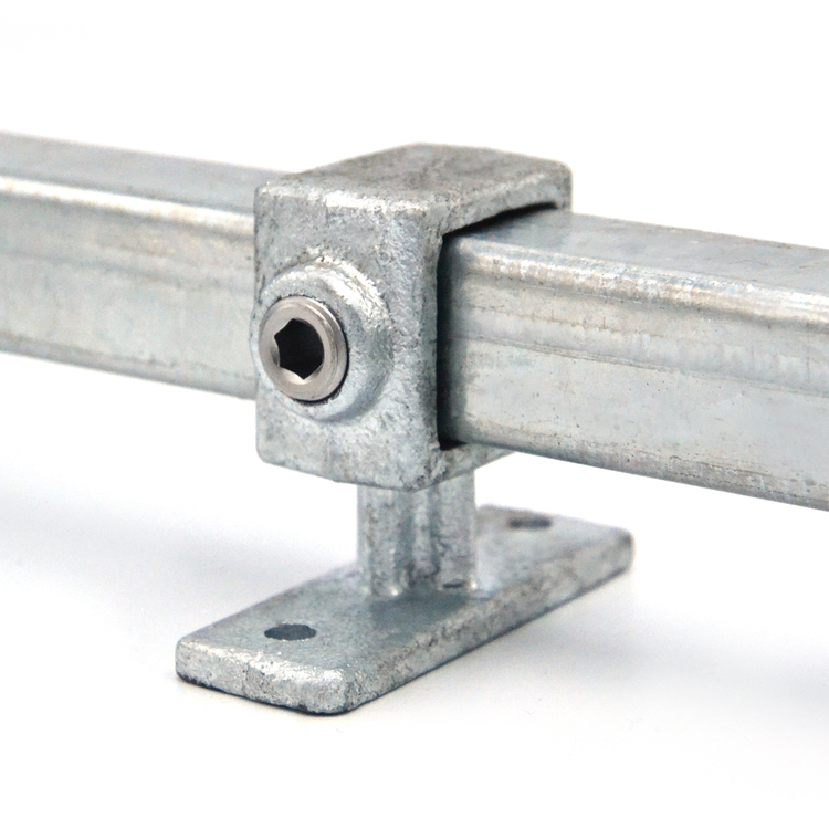 Rohrverbinder Handlaufhalterung, quadratisch | 25x25 oder 40x40 - Typ 34S (143FW) Rohrverbinder Handlaufhalterung, quadratisch | 25x25 oder 40x40 - Typ 34S (143FW)