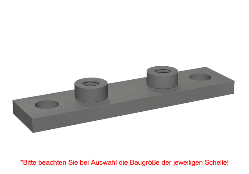 Schweissplatte_Schwer_SPAL-D STAUFF einfache Schweißplatte SPAL-DUEB für Schwere-Baureihe (für Dübelbefestigung)