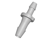 HSR86 HSR86 | gerader Reduzierstutzen 6,4 mm auf 4,8 mm | Polypropylen