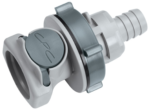 HFCD16812 HFCD16812 - Schlauchkupplung mit 12,7 mm Anschluss zur Plattenmontage, EPDM-Dichtung