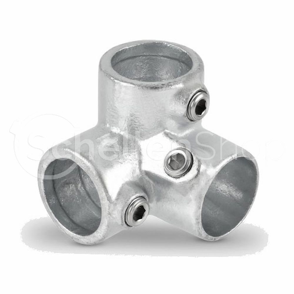 Eckverbinder-Typ-128LdhCQowOl40xF Rohrverbinder Dreiweg Eckstück | 90° Eckverbinder | Typ 18