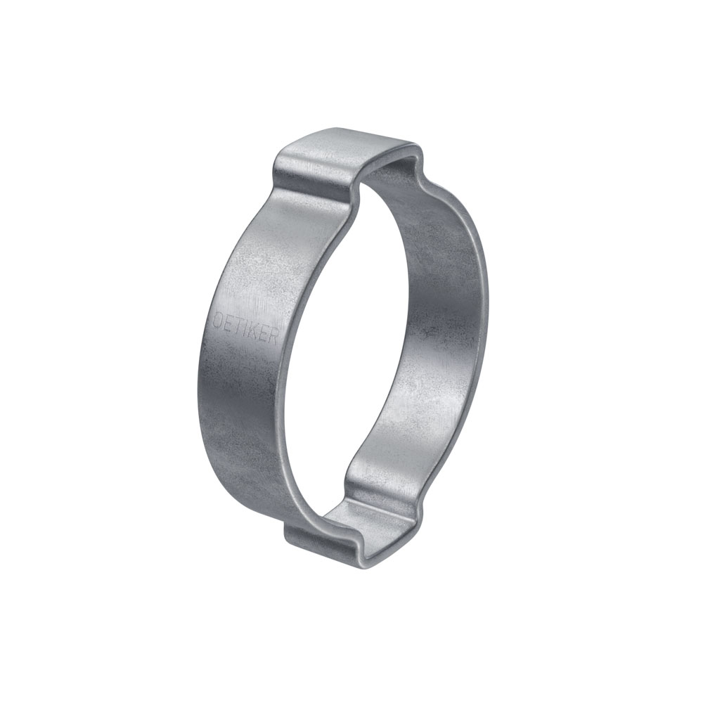 OETIKER 2-Ohrklemme / Ohrschelle – Robuste Metallschelle für sichere und langlebige Schlauchverbindungen. OETIKER 2-Ohrklemme, Ohrschelle aus Metall.