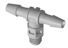 MT4 - Einschraubstutzen 3,2 mm Schlauchanschluss / 10-32 UNF Gewinde
