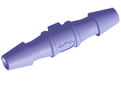 HS291 Schlauchverbinder mit 1,6 mm Durchmesser aus Polycarbonat