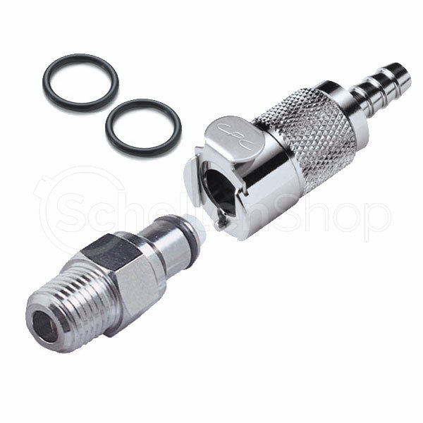 APR04 Benzinkupplungsset für 6mm Benzinschlauch | Aprilia ETV 1000 Capanord