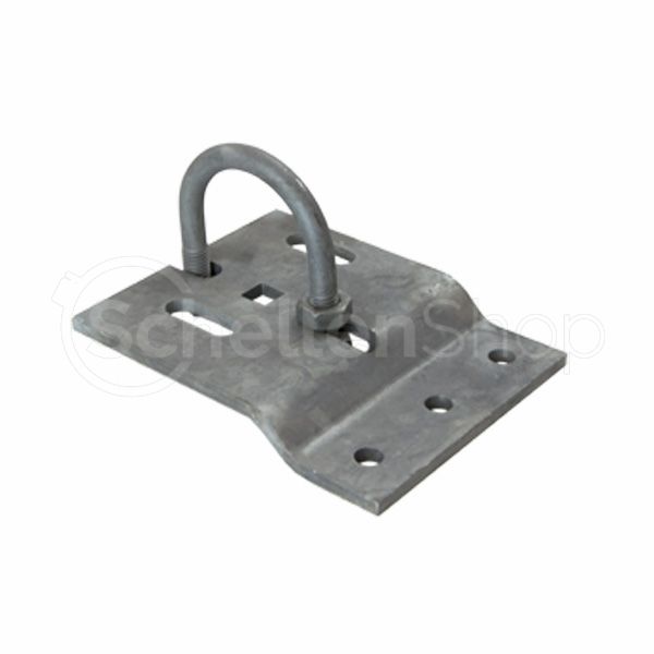 Rangerzaun-Anfang-Ecke Rangerzaun Anfang/Ecke mit Bügel und Flachstahl | RANCH-Zaun