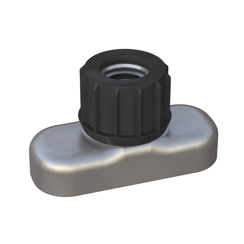 Rail-Nut-SM-1-8-1D-M-W3 STAUFF Tragschienenmutter SM-1-8/1D M für Standard-Baureihe
