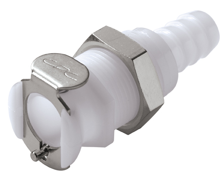 PLC16006 PLC16006 - CPC Kupplung 9,5 mm Schlauchanschluss, Plattenmontage, ohne Absperrventil
