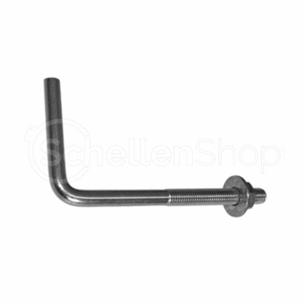 Zaunschraube-aus-Rundstahl Holzzaunschraube aus Rundstahl verzinkt | Metall- und Betonpfosten