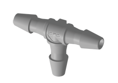 HT2 T-Schlauchverbinder mit 1,6 mm Schlauchanschluss