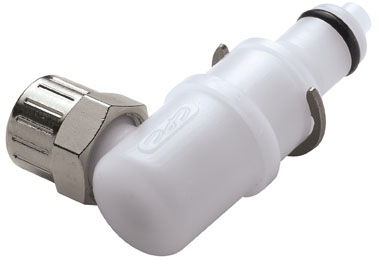 PMM2104 PMM2104 - Multi Mount Winkelstecker mit 6,4 mm AD / 4,3 mm ID Klemmringverschraubung