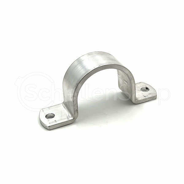 5533-AL Rohrschelle nach DIN 5533 aus Aluminium, zweilaschig