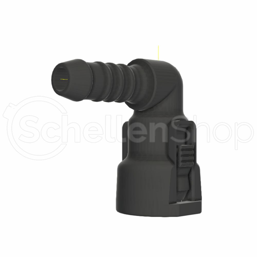 715-8537-008 NQ-S 90°-Steckverbindung NW 5/16", mit 7,3 mm Schlauchanschluss - 7158537008