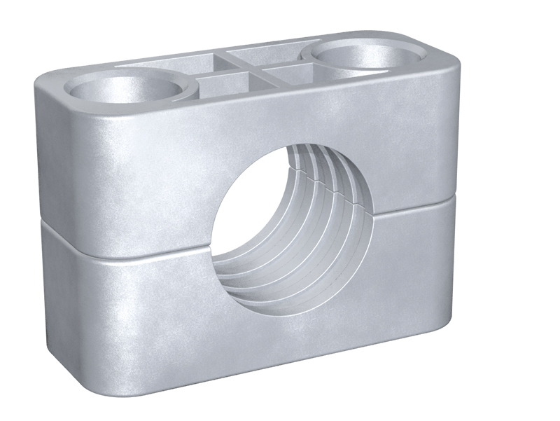 Clamp-Body-AL-Size-4S STAUFF Rohrschelle aus Aluminium